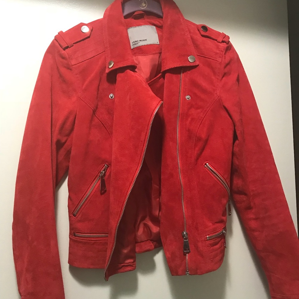 Vero Moda moto suede jacket - Picture 4 of 5